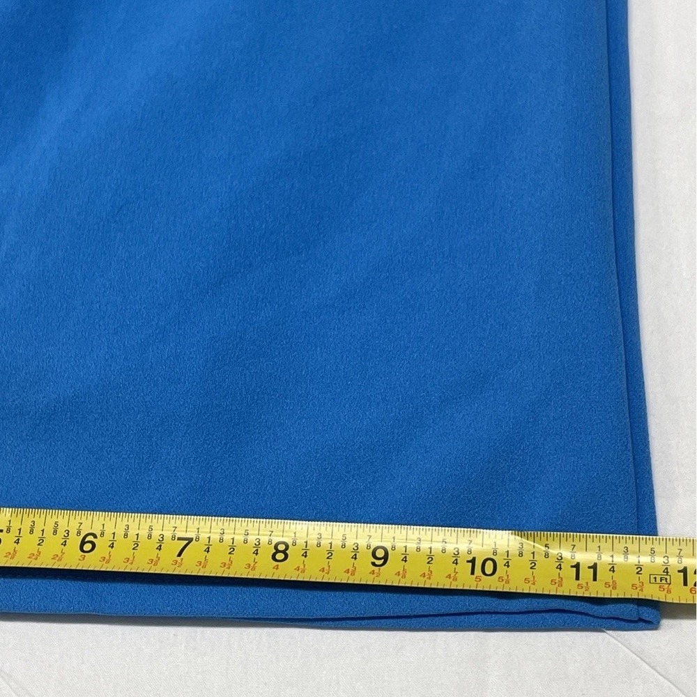 NWT Lulus Glamorous Dedication Blue Wide Leg Square Neck Jumpsuit Women's Small - Picture 12 of 13